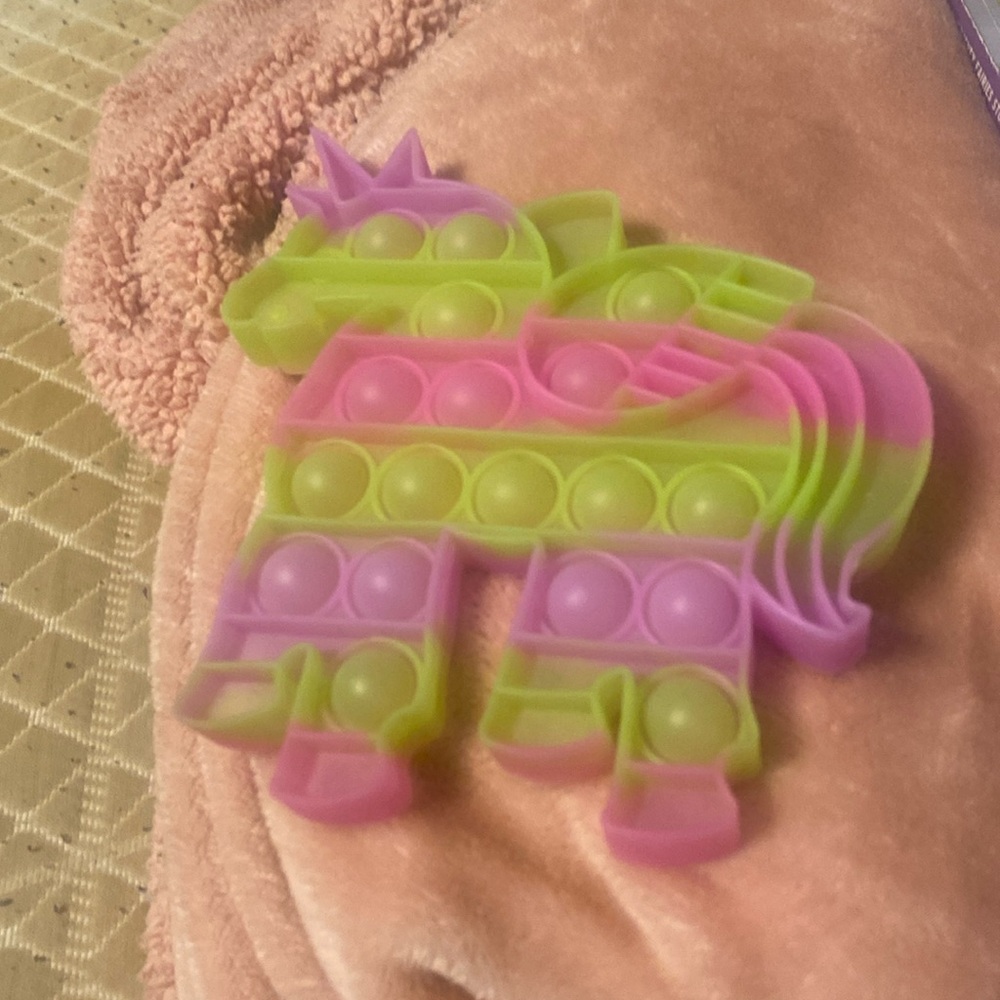 A Unicorn Pop It Toy